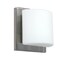 Besa Lighting Paolo Mini Sconce, Opal Matte, Satin Nickel Finish, 1x5W LED 1WS-787307-LED-SN - alternate 1